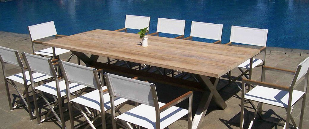 ::NAUTICA CROSS LEG DINING TABLE Nautica Cross leg Table main